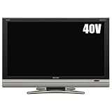 SHARP 40V型AQUOS 地上・110度CSデジタルフルハイビジョン液晶テレビ LC-40DS6-B ブラック