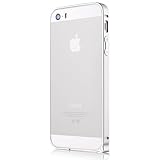DEVIA　iphone5/5S軽量アルミ製メタルバンパー (シルバー)
