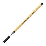 スタビロ 水性ペン ポイント88 0.4mm B88-46 ブラック 4本
