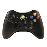 [モンスターハンター フロンティアオンライン推奨] マイクロソフト ワイヤレス ゲーム コントローラーXbox 360 Wireless Controller for Windows リキッド ブラック JR9-00013