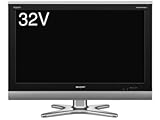 SHARP AQUOS 32V型 地上・BS・110度CSデジタルハイビジョン液晶テレビ LC-32E5-B ブラック