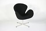 ■新品■ スワンチェア・ブラック(Swan Chair,BK)アルネ・ヤコブセン BLACK■ts106