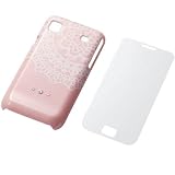 ELECOM GALAXY S用 シェルカバー(液晶保護フィルム付き) for Girl MPSC-GS10PVGPN