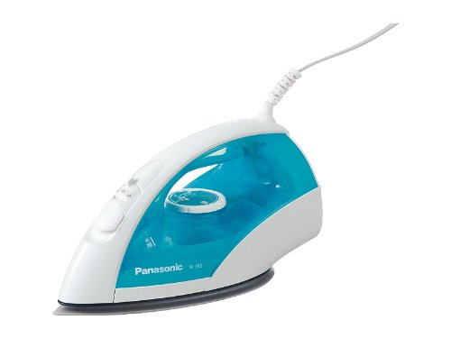 .Panasonic コード付きスチームアイロン ブルー NI-S55-A.