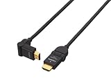 SONY イーサネット対応スイングタイプ HIGH SPEED HDMIケーブル HE20H 2.0m ブラック DLC-HE20H/B