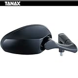 TANAX タナックス NAPOLEON ナポレオン： リュートミラー  左右共通/10mm　正ネジ  (ブラック) APE-104-10