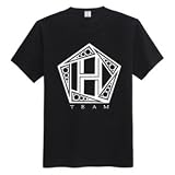【並行輸入品】ファン必見!!　ファッション/インナー/Tシャツ　チャン・グンソク　TEAM-H Logo　黒M