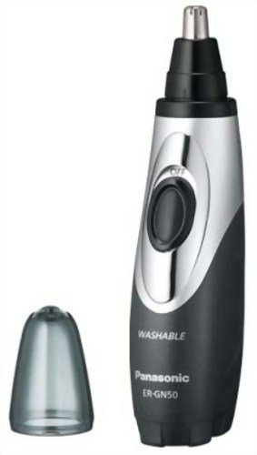 .Panasonic エチケットカッター 【鼻毛カッター】 グレー ER-GN50-H.
