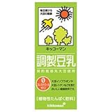 キッコーマン 調製豆乳 200ml紙パック×18本入×(2ケース)