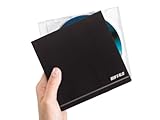 BUFFALO ポータブルDVDドライブ CPRM対応再生ソフト付 コンパクトモデル DVSM-PSS58U2-BK