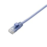 ELECOM LANケーブル CAT5e準拠 やわらか 2m ブルー LD-CTY/BU2