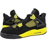 NIKE AIR JORDAN 4 BLACK/WHITE TOUR-YELLOW ジョーダン4 サンダー 308497-008(27.5cm)