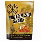 GOLD'S GYM プロテインスナック ステーキソース風味（50ｇ×12袋）