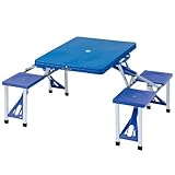 BUNDOK(バンドック) テーブル & チェア ピクニック テーブル セット BD-190 ...