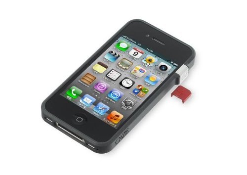 CAZE iPhone4/4S対応 世界最薄バンパー ThinEdge frame case for iPhone 4/4S Bumper - Black C-TMI4-BK