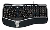 キーボード マイクロソフト 有線/USB接続 人間工学設計 Natural Ergonomic...