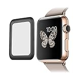 全面保護強化ガラス フィルム FOR Apple watch 金属完全にカバー 超薄型 0.2...