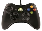 [モンスターハンター フロンティアオンライン推奨] マイクロソフト有線 ゲーム コントローラーXbox 360 Controller for Windows リキッド ブラック 52A-00006