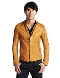 (ビームス)BEAMS Sisii×BEAMS / 別注 シングルレザーライダース 11181925884 20 CAMEL M