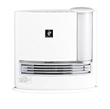 シャープ 加湿セラミックファンヒーター プラズマクラスター搭載 ホワイト HX-E120-W