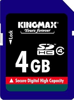 KINGMAX SDHCカード class4 4GB 永久保証 KM-SDHC4X4G