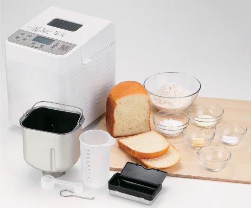 TWINBIRD 自動具入れ機能付 ホームベーカリー(0.5/0.8/1斤) ホワイト PY-E731W