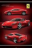 ポスター　フェラーリ458イタリア PP-32036