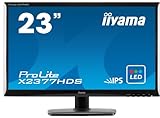 iiyama 23インチワイド液晶ディスプレイ IPSパネル LEDバックライト搭載 HDMIケーブル同梱モデル マーベルブラック PLX2377HDS-B1
