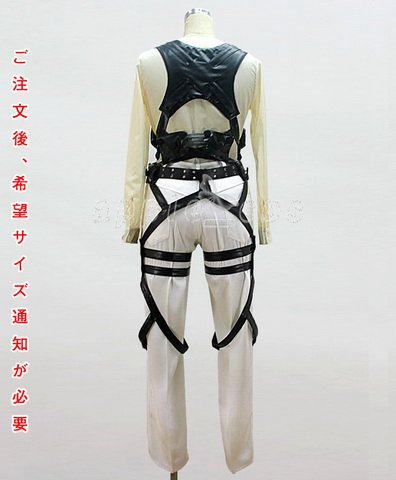 【apple_cos製】進撃の巨人(しんげきのきょじん、attack on titan) 憲兵団服 コスプレ衣装 新品 女性XS-XXL
