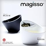 MAGISSO マギッソ ティーカップ【カラー:ホワイト】(ティーバッグの置き場所に困らないカップ)