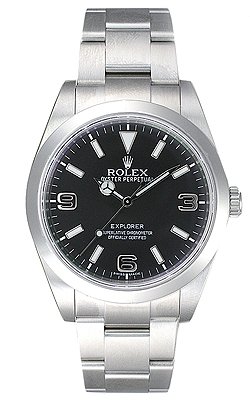[ロレックス] ROLEX 腕時計 エクスプローラー１ 214270 ブラック メンズ [並行輸入品]
