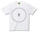 キテレツTシャツ悪意1000％「中心蔵」Tシャツ (150, ホワイト)