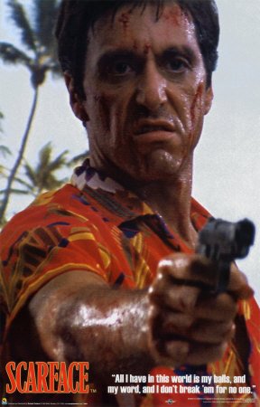 スカーフェイス Scarface ポスター /アル・パチーノ
