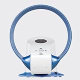 マイコン式ファンレス扇風機 SKJ-CR303WD  壁掛/床置対応　5段階風量 リモコン付属 (ブルー)