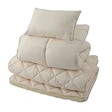 東京西川 寝具3点セット(羽毛入り合繊掛け布団・敷き布団・枕) 抗菌 防臭 ピーチスキン加工 KDF0605512-BE KDF0605512