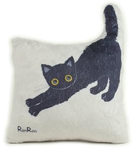 ロンロン キャットクッション クロネコ RB031