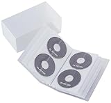 ELECOM  CCD-F120CR CD/DVDファイル(120枚収納)