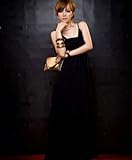 マキシワンピースロングドレス 黒