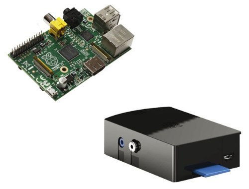 Raspberry Pi Type B 512MB ケースセット (black)