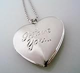 ロケットペンダント ペンダントトップに写真が入る人気ロケット【シルバーカラー】 D.Rオリジナル巾着付き