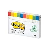 ポスト・イット再生紙スリム見出し　５０×７．５ｍｍレインボー　１００枚×１０　品番：710RP...