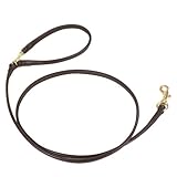 BIRDIE 1004 まるめ革リード S ブラウン