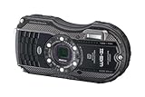 PENTAX 防水デジタルカメラ PENTAX WG-3 ブラック 1cmマクロ マクロスタンド付属 LEDライト PENTAX WG-3BK 12685