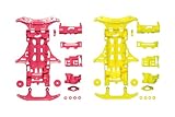 ミニ四駆限定シリーズ VS蛍光カラーシャーシセット (ピンク/イエロー) 94838