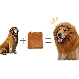 【 可愛さ 超 アップ 】 たてがみ ウィッグ 愛 犬 が ライオン に 変 身 防寒 おしゃ...