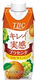 森永乳業TBCプラセンタ+ビタミンCオレンジ＆マスカット紙パック330ml×12本入