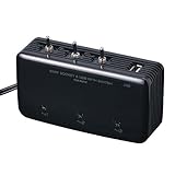 カーメイト(CARMATE) USB付増設ソケット USB&スイッチ付後方3連ソケット ブラック NZ257