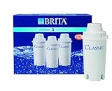 BRITA (ブリタ) ポット型浄水器 CLASSIC(クラシック) 交換用カートリッジ 3個パック