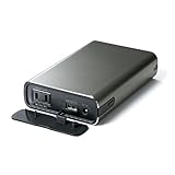 サンワダイレクト AC出力対応 モバイルバッテリー 大容量 65W ノートパソコン対応 iPh...