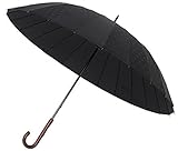 mabu 超軽量 24本骨傘 江戸 墨 MBU-24E01